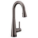 Moen 7664 Black Stainless One-Handle Pulldown Bar Faucet