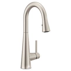 Moen 7664 Spot Resist Stainless One-Handle Bar Faucet