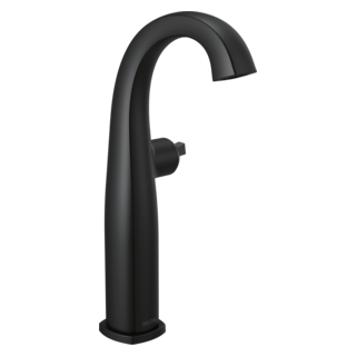 Delta Stryke: Single Handle Vessel Bathroom Faucet - Less Handle