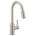 Moen 7882SRS Genta Spot One Handle Pulldown Kitchen Faucet in Spot Resist Stainless