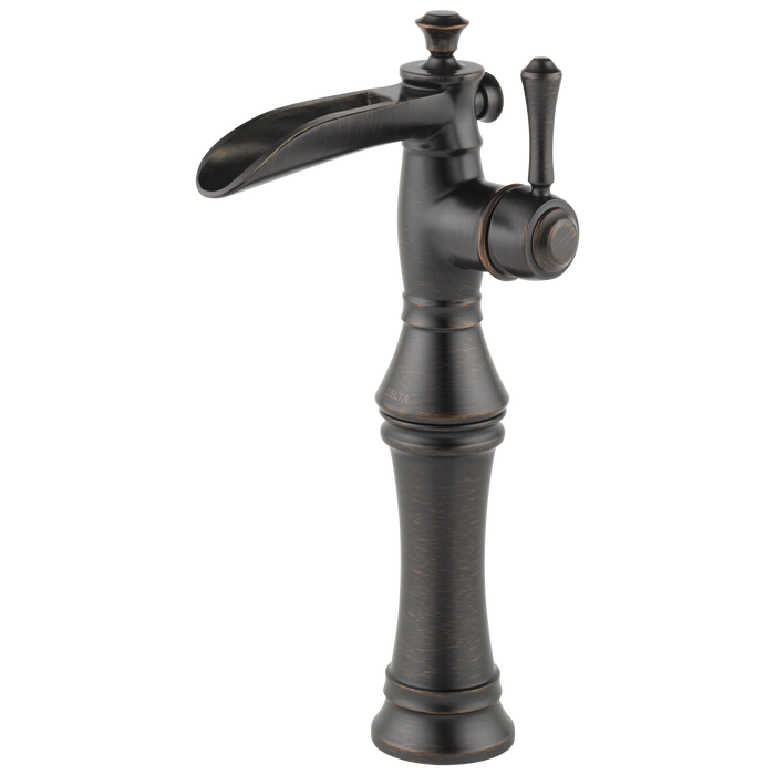 Delta 798LF Cassidy Single Handle Channel Vessel Lavatory Faucet