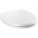 Delta 801901-WH Wycliffe Round Front Slow - Close Toilet Seat