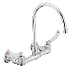 Moen 8126 M-Dura Two Handle Utility Faucet in Chrome