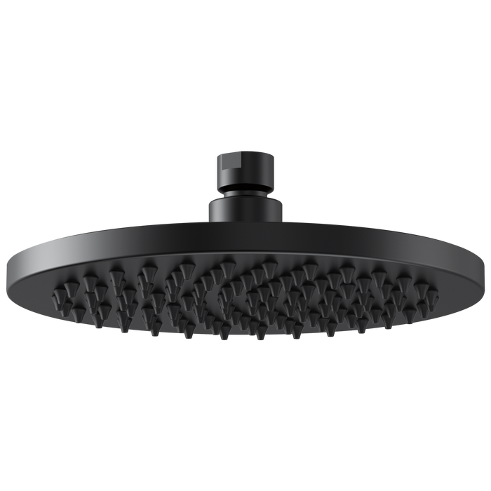 Brizo Universal Showering: 8" Linear Round Single-Function Raincan Shower Head - 2.5 GPM