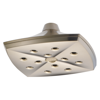 Brizo Charlotte: H2OKinetic Square Raincan Showerhead