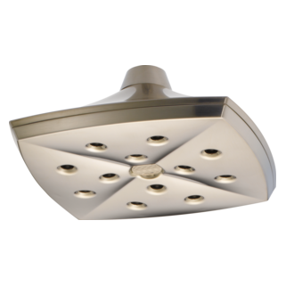 Brizo Charlotte: H2OKinetic Square Raincan Showerhead
