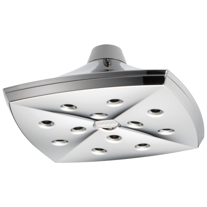 Brizo Charlotte: H2OKinetic Square Raincan Showerhead