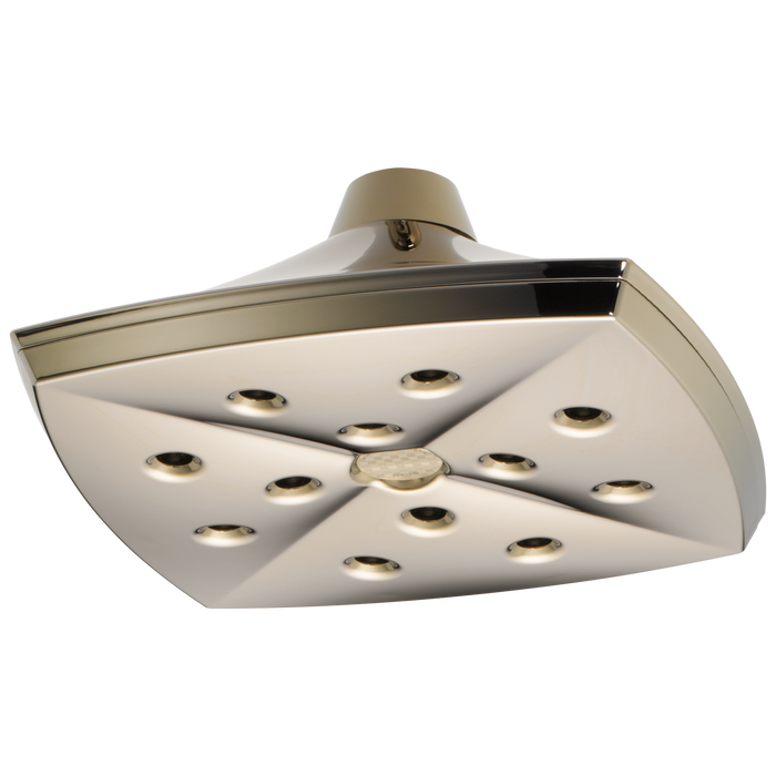 Brizo Charlotte: H2OKinetic Square Raincan Showerhead