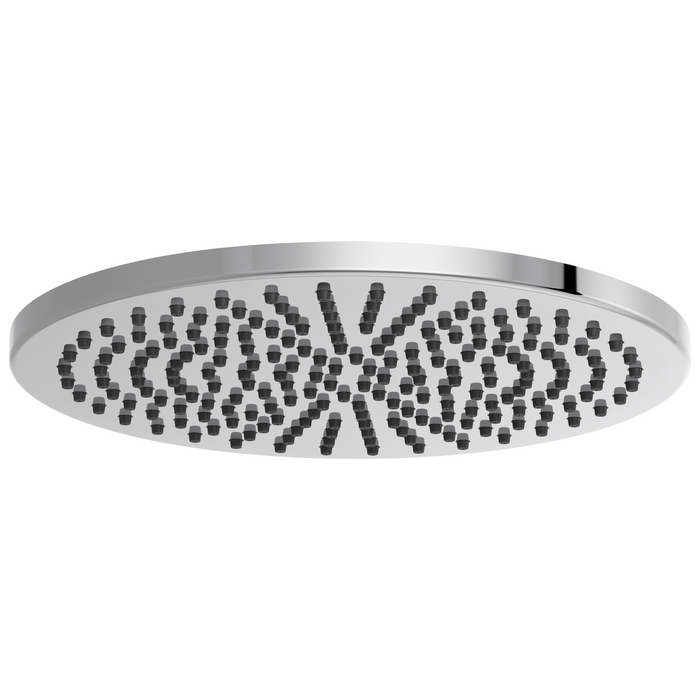 BRIZO Universal Showering: 12" Linear Round Single-Function Raincan Showerhead