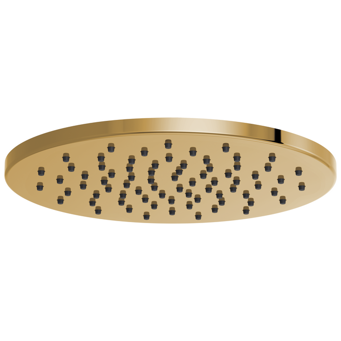 BRIZO Universal Showering: 12" Linear Round Single-Function Raincan Showerhead