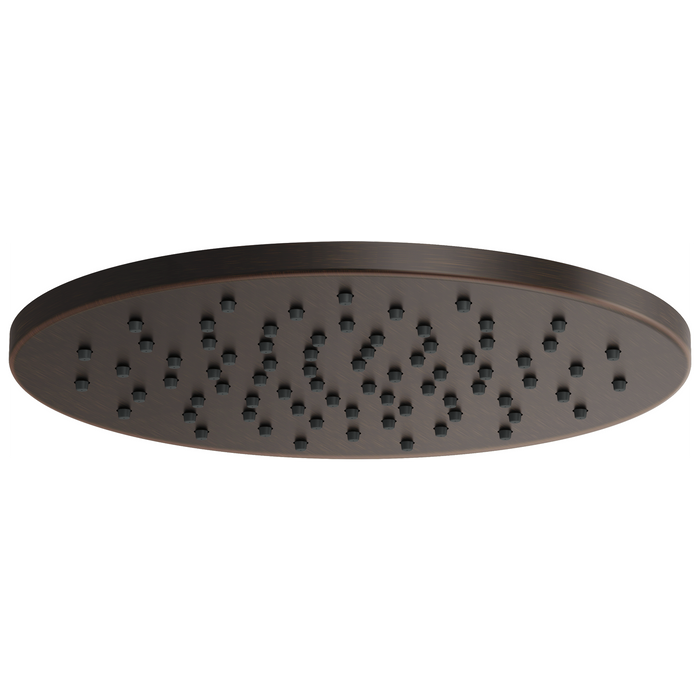 BRIZO Universal Showering: 12" Linear Round Single-Function Raincan Showerhead
