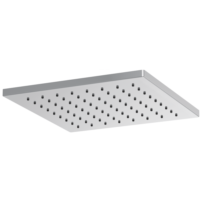 Brizo Universal Showering: 12" Linear Square Single-Function Raincan Shower Head - 1.75 GPM