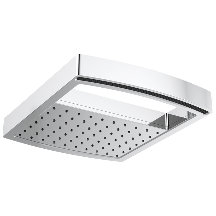 Brizo Kintsu: 14" Dual Waterway Multi-Function Raincan Shower Head - 1.75 GPM