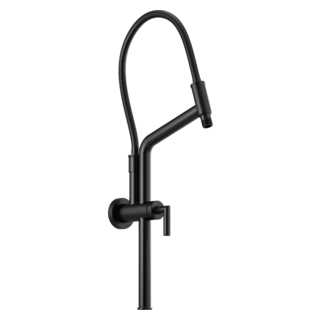 Brizo Universal Showering: 10 7/16" Linear Round Slide Bar Shower Arm And Flange