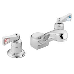 Moen 8220 M-Dura Two Handle Lavatory Faucet - 3 Hole in Chrome