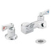 Moen 8224 M-Dura Double Handle Widespread Bathroom Faucet in Chrome