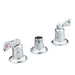 Moen 8226 M-Dura Two Handle Kitchen Faucet without Spout - 3 Hole in Chrome