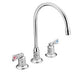 Moen 8227 M-Dura 1.5 GPM Two Handle Kitchen Faucet - 3 Hole in Chrome