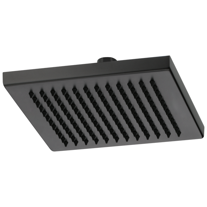 Brizo Universal Showering: 8" Linear Square Single-Function Raincan Shower Head - 2.5 GPM