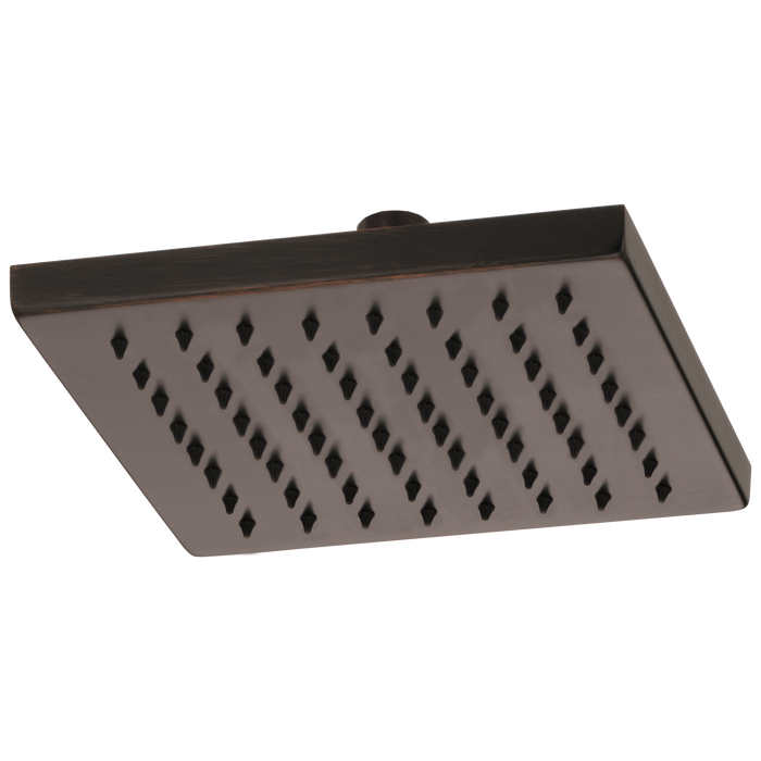 BRIZO Universal Showering: 8" Linear Square Single-Function Raincan Showerhead