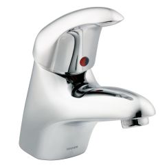 Moen 8417 Single Handle Single Hole Bathroom Faucet in Chrome