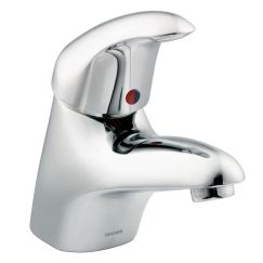 Moen 8417F05 Single Handle Single Hole Bathroom Faucet in Chrome