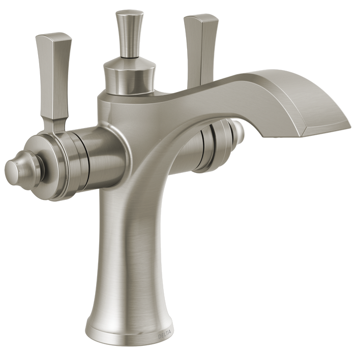 Delta Delta Dorval™: Two Handle Single Hole Monoblock Bathroom Faucet