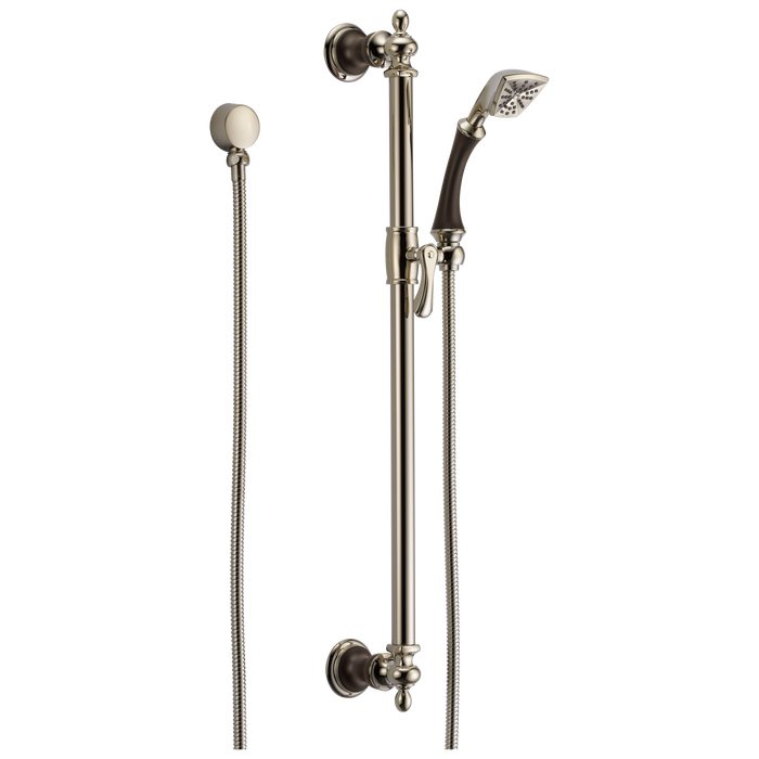 Brizo Charlotte: Slide Bar Handshower