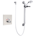 Delta 860T157 Commercial Electronic Shower Trim with Push Button Activator - Hardwire