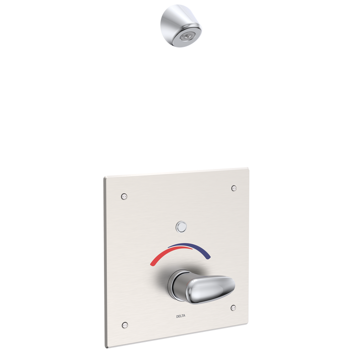 Delta Commercial 860T: Push Button Electronic Shower System