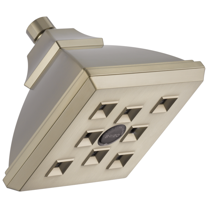 Brizo Vesi: RAINCAN SHOWERHEAD WITH H<sub>2</sub>OKINETIC TECHNOLOGY