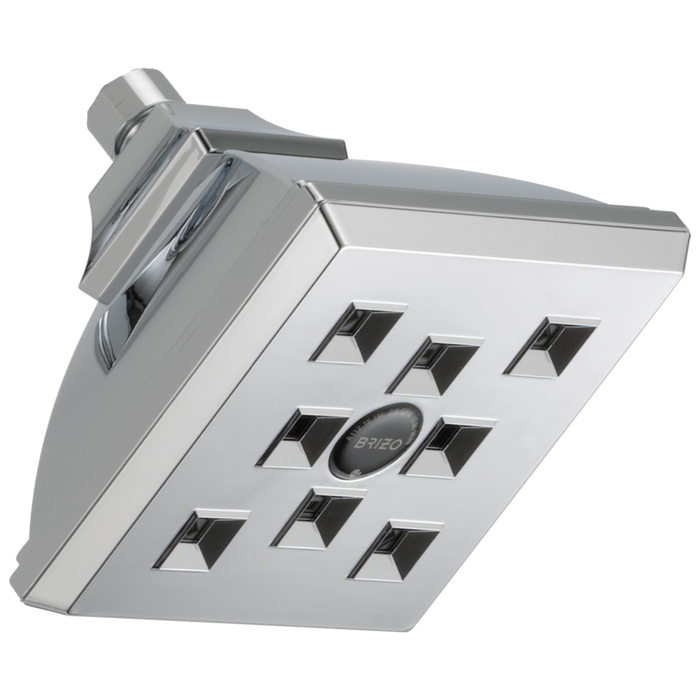 Brizo Vesi: RAINCAN SHOWERHEAD WITH H<sub>2</sub>OKINETIC TECHNOLOGY