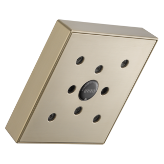 Brizo Universal Showering: 5” Linear Square H<sub>2</sub>Okinetic<sup></sup> Single Function Wall Mount Showerhead