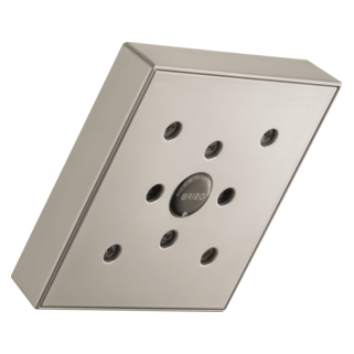 Brizo Universal Showering: 5” Linear Square H<sub>2</sub>Okinetic<sup></sup> Single Function Wall Mount Showerhead