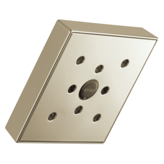 Brizo Universal Showering: 5” Linear Square H<sub>2</sub>Okinetic<sup></sup> Single Function Wall Mount Showerhead