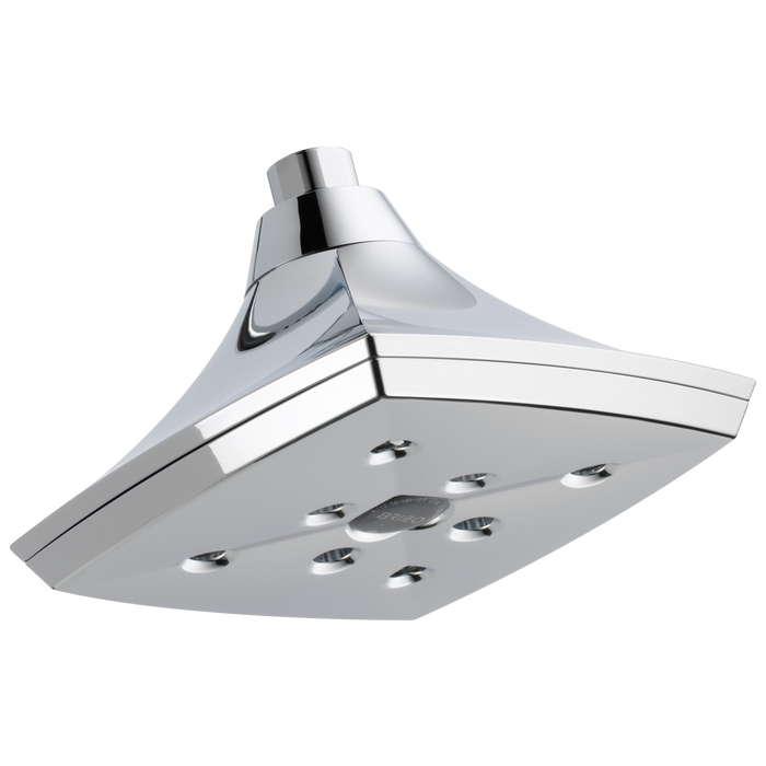 Brizo Charlotte: RAINCAN SHOWERHEAD WITH H<sub>2</sub>OKINETIC TECHNOLOGY