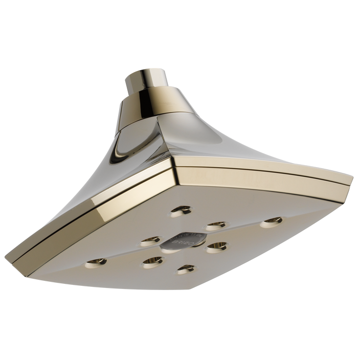 Brizo Charlotte: RAINCAN SHOWERHEAD WITH H<sub>2</sub>OKINETIC TECHNOLOGY