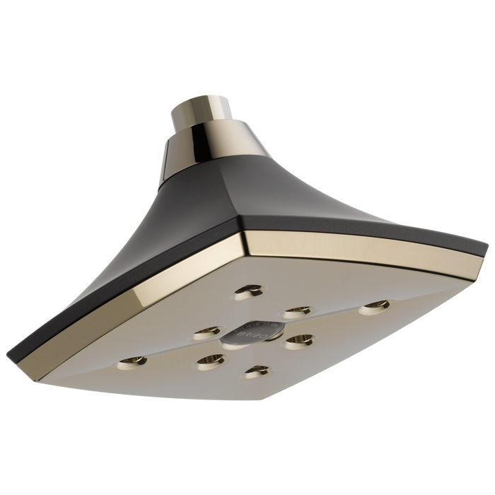 Brizo Charlotte: RAINCAN SHOWERHEAD WITH H<sub>2</sub>OKINETIC TECHNOLOGY