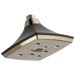 Brizo Charlotte: RAINCAN SHOWERHEAD WITH H<sub>2</sub>OKINETIC TECHNOLOGY
