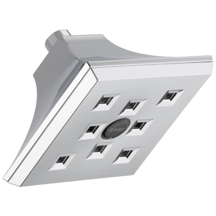 Brizo RSVP: RAINCAN SHOWERHEAD WITH H<sub>2</sub>OKINETIC TECHNOLOGY