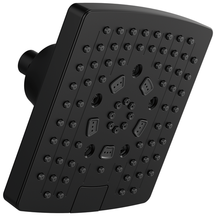 BRIZO Universal Showering: 7" Linear Square H<sub>2</sub>Okinetic<sup></sup> Multi-Function Wall Mount Showerhead