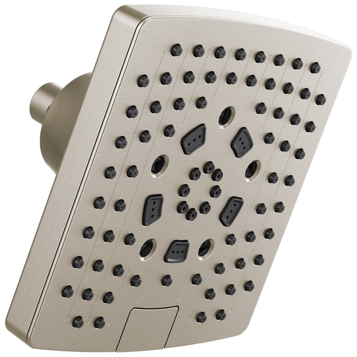 Brizo Universal Showering: 7” Linear Square H<sub>2</sub>Okinetic<sup></sup> Multi-Function Wall Mount Showerhead