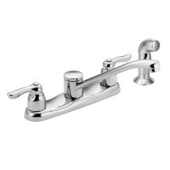 Moen 8791 Commercial Kitchen Faucet from the M-Bition Collection Included Valve in Chrome