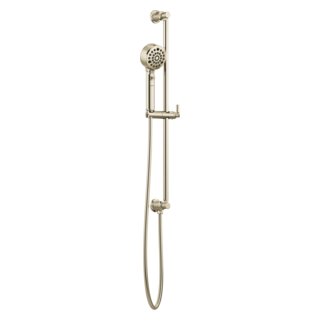 Brizo Invari: H2OKinetic Multi-Function Slide Bar Handshower