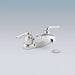 Moen 8915 Double Handle Centerset Bathroom Faucet from the M-Bition Collection Included Handles in Chrome