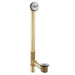 Moen Tub Drain with Brass Tubing and Trip Lever Drain Assembly in Chrome