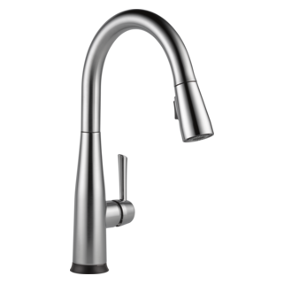 Delta Essa: VoiceIQ Single Handle Pull-Down Faucet with Touch20 Technology