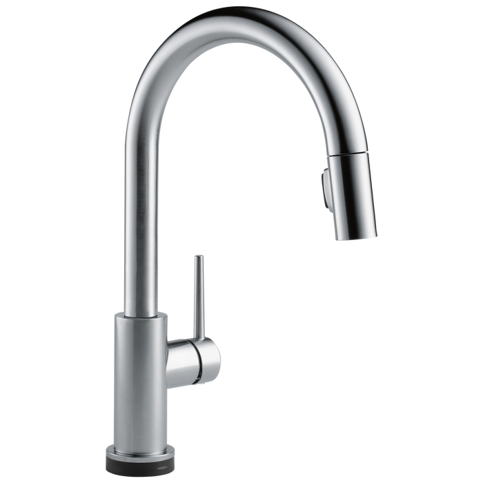 Delta 9159T-DST Trinsic Single Handle Pull-down Kitchen Faucet with Touch2o Technology