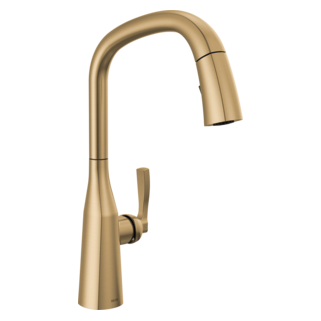 Delta Stryke: Single Handle Pull Down Kitchen Faucet 