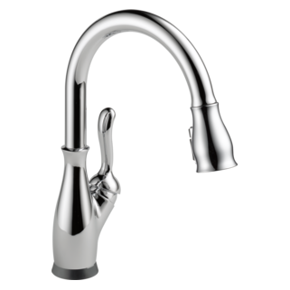 Delta Leland: VoiceIQ Single Handle Pull-Down Faucet with Touch2O Technology